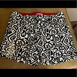 Isaac Mizrahi pattern shorts
